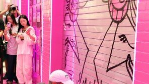 그라피티 작가 사라이바 드로잉 쇼