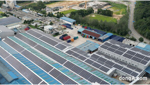 ‘태양광 맥주’ 나온다… 오비맥주, 광주공장에 설비 준공