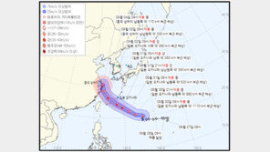 11호 태풍 ‘하이쿠이’ 방향 트나…한반도 영향 가능성↑