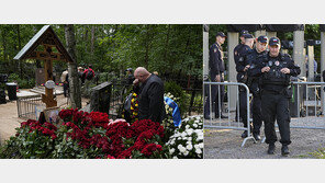 프리고진 비공개 장례식… 러 경찰 삼엄한 경계