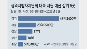 이재명-박원순 등 민주당 지자체, 4년간 北에 150억 지원
