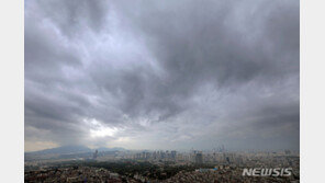 [날씨]전국 대체로 흐려…서울 아침 최저기온 21도