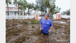 침수되고 부서지고… 허리케인 이달리아 美 플로리다 강타