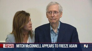 기자회견서 30초간 ‘멍’…81세 美공화당 상원 원내대표 ‘건강이상설’