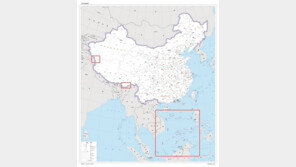 中, 표준지도에 분쟁지역 ‘모두 우리땅’…인도 이어 말레이시아도 반발