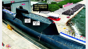 北, 전술핵잠수함 공개… SLBM 10기 발사가능