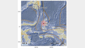 인도네시아 할마헤라 지역 규모 6.2 지진 발생
