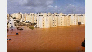 태풍 ‘대니얼’ 리비아 동부 강타…최소 2000명 사망·5000명 실종 추정