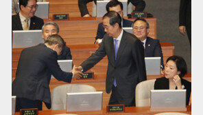 한덕수, 민주 해임건의안 제출에 “국회 절차 지켜보겠다”