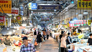 ‘고물가·오염수·명절간소화’…추석 대목에도 전통시장 한산