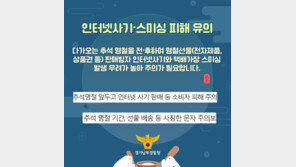 추석선물 온 줄 알고 클릭했다가 통장 ‘텅’… 명절 스미싱 피하는 법