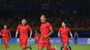 9골 쿠웨이트 대폭격… 축구 ‘亞게임 첫 3연패’ 화끈한 출발