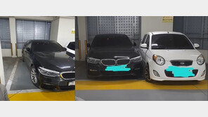 ‘비매너 주차’ 문신男, 경찰서 앞에서도 폭행 “죽여줄게, 징역 안 무섭다”