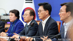 민주당, ‘이재명 체포안’ 표결에 “한덕수 해임” “검 정치공작” 공세