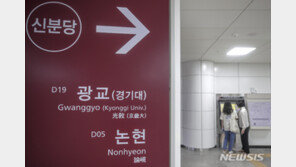 “새 때문 단전”…신분당선 출근시간 열차 8분간 지연