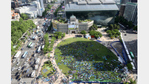 ‘자정부터 오전 6시’ 집회·시위 금지 추진…불법집회 땐 드론 채증