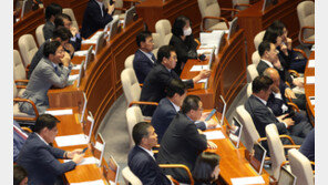 ‘이재명 체포동의안 가결’ 파장, 본회의 산회…법안 90건 처리 연기