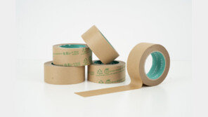 “물에 녹는 종이테이프로 연 1000억원 절감” 