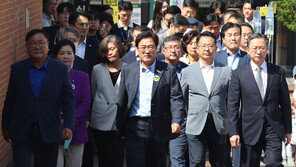 비명계, 원내대표 선거 불참…체포안 가결 후 ‘비명 축출’ 여파