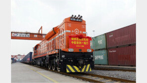 중국-유럽 화물열차 누적 운행 7만7000회 넘어