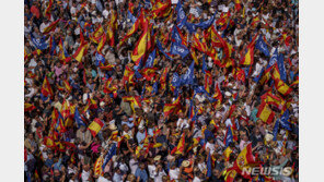 스페인서 대규모 정부 규탄 시위…“카탈루냐 분리주의자 사면 반대”