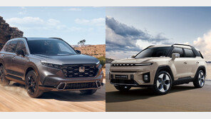 [신차공개] KG모빌리티 ‘토레스 EVX’·혼다 ‘올 뉴 CR-V 하이브리드’ 출시