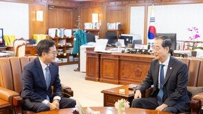 김동연 경기지사, 한총리 만나 “북부특별자치도 주민투표 요청”