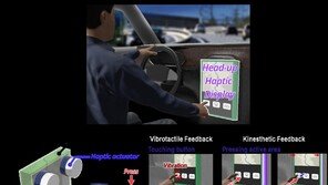 운전자 촉각만으로 디스플레이 조작 가능…한기대 기술개발