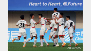 북한 남자 축구, 일본에 8강서 1-2 패배해 탈락