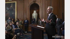 美 공화당 강경파, 금주 매카시 하원의장 해임동의 제출