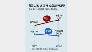 올 국산차 내수 판매 9.5% 증가… 수입차는 작년보다 3.9% 뒷걸음 