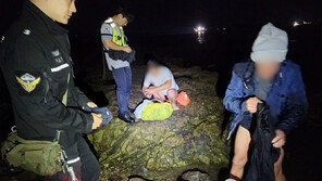 선박서 뛰어내려 헤엄… 밀입국 시도 중국인 22명 검거 