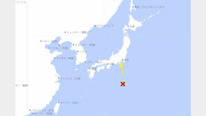 일본 남동쪽 이즈제도 6.6 지진…높이 30㎝ 쓰나미 관측
