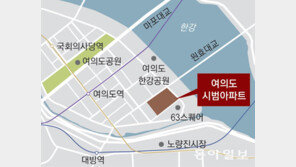 여의도 시범아파트, 최고 65층 2466세대 대단지로 재건축