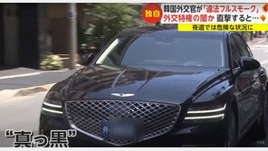 외교부, 주일 대사관 차량 불법 선팅 논란에 “즉시 시정 조치”