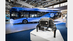 현대차-이베코그룹, 수소전기 시내버스 첫선 