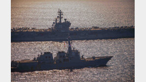 미 항모강습단 12~16일 부산기지 입항… 한미 연합방위태세 제고