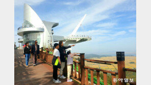 “우와∼ 북한까지 한눈에 보여요” 