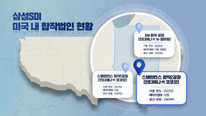 삼성SDI, ‘스텔란티스 합작 2공장’ 美 인디애나주 낙점… “1공장 인근 코코모시로 결정”