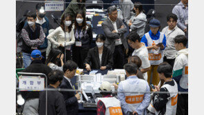 강서구청장 보선 개표 50.55%…진교훈 60.51% 김태우 35.52%