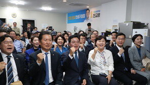 ‘강서구청장’ 민주당 진교훈 59.40% ‘당선 확실’…71.57% 개표