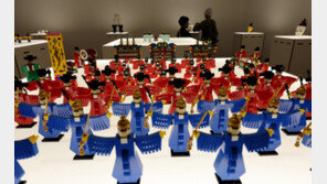 레고로 만든 종묘제례악 