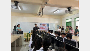 굿피플, 필리핀 이주민 마을 학교에 노트북 지원… 교육 인프라 구축