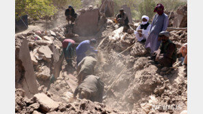 아프가니스탄 서부에서 또 규모 6.5 지진 발생