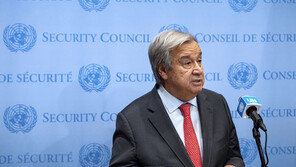 유엔 사무총장 “가자 구호는 협상카드 되어서는 안돼”
