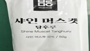 ‘세균수 초과’ 샤인머스켓 탕후루…‘이 제품’ 먹지 마세요