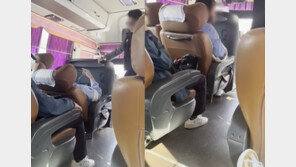 ‘등받이 민폐女’에 정중한 요청한 버스기사 “뒷자리 어르신께 죄송”