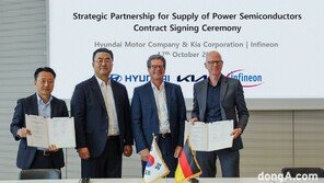 현대차·기아-인피니언, 전력반도체 전략협업