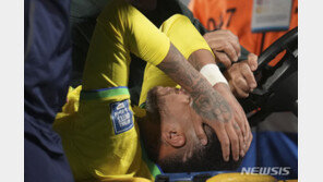 ‘네이마르 부상’ 브라질, 월드컵 예선서 우루과이에 0-2 패배