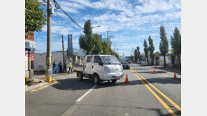 “실수로 가속페달을”…60대 자전거 운전자 트럭에 치여 사망